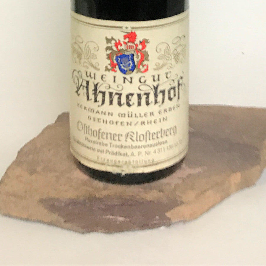 1971 AHNENHOF HERMANN MÜLLER Osthofen Klosterberg, Huxelrebe Trockenbeerenauslese (Balz Collection)