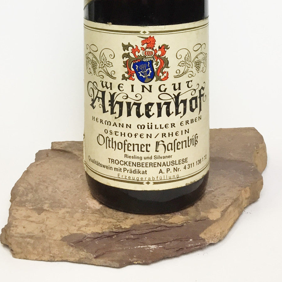 1971 AHNENHOF HERMANN MÜLLER Osthofen Hasenbiss, Riesling and Silvaner Trockenbeerenauslese (Bal...