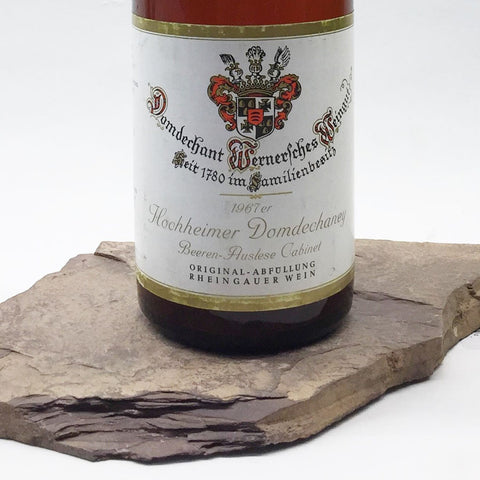 1967 FR. BAUMANN Oppenheim Schloss - Goldberg, Trockenbeerenauslese (Balz Collection)