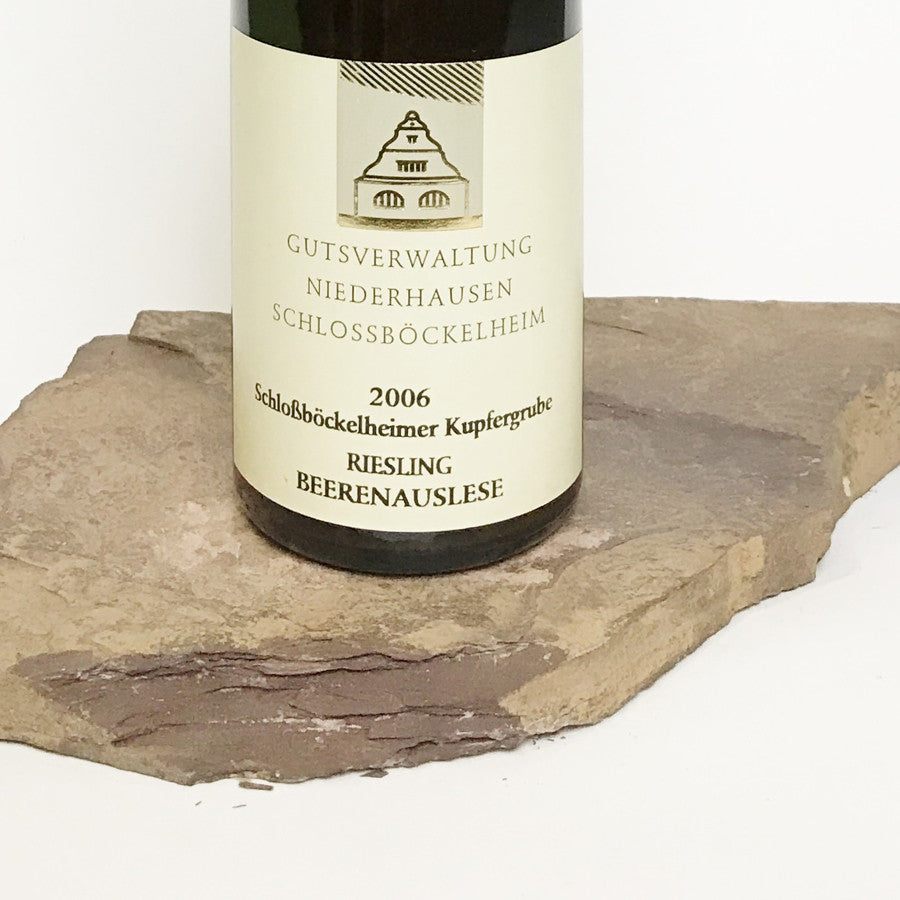 2006 GUTSVERWALTUNG NIEDERHAUSEN SCHLOSSBÖCKELHEIM Schlossböckelheim Kupfergrube, Riesling Beere...
