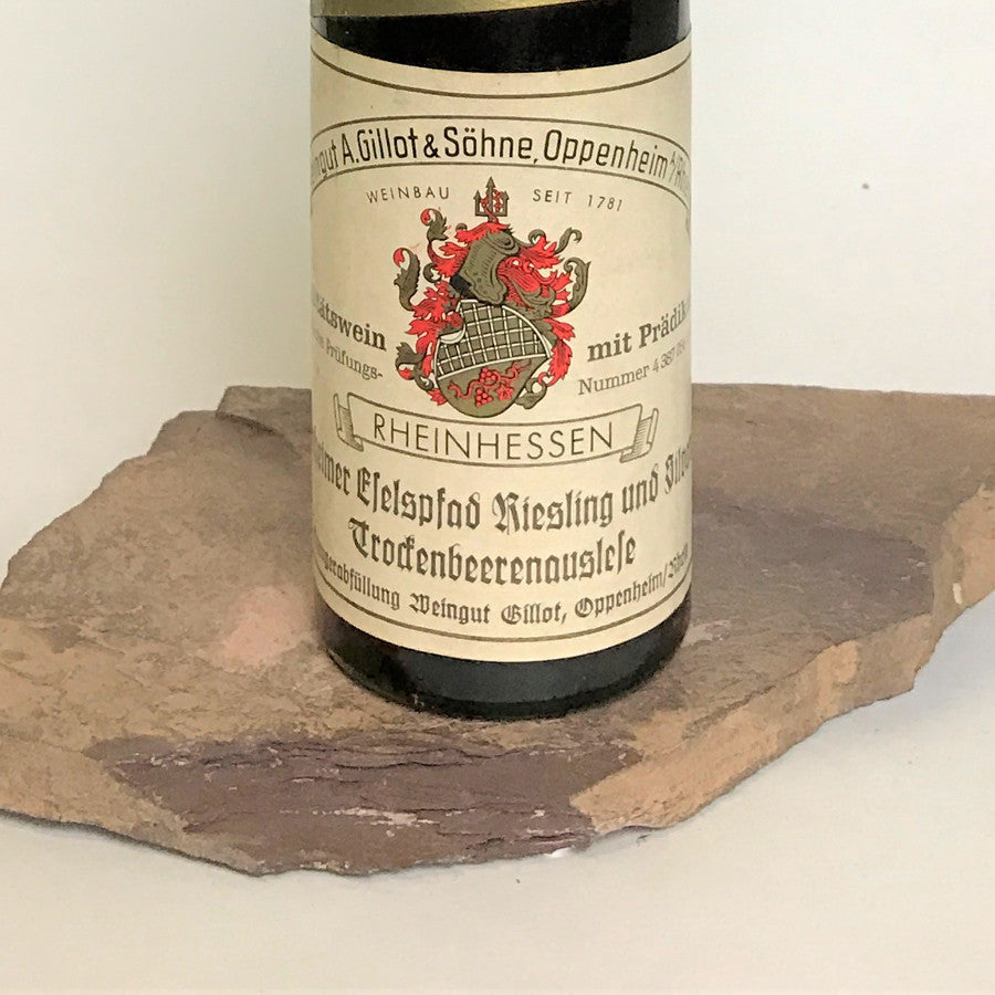 1971 A. GILLOT Dienheim Eselspfad, Riesling and Silvaner Trockenbeerenauslese (Balz Collection) ...
