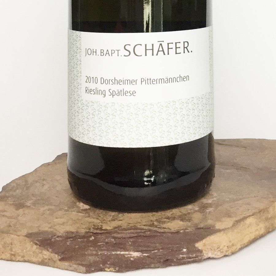 2010 JOH. BAPT. SCHÄFER Dorsheim Pittermännchen, Riesling Spätlese