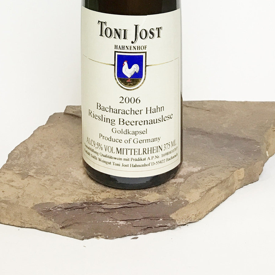 2006 TONI JOST Bacharach Hahn, Riesling Beerenauslese Goldkapsel 375 ml