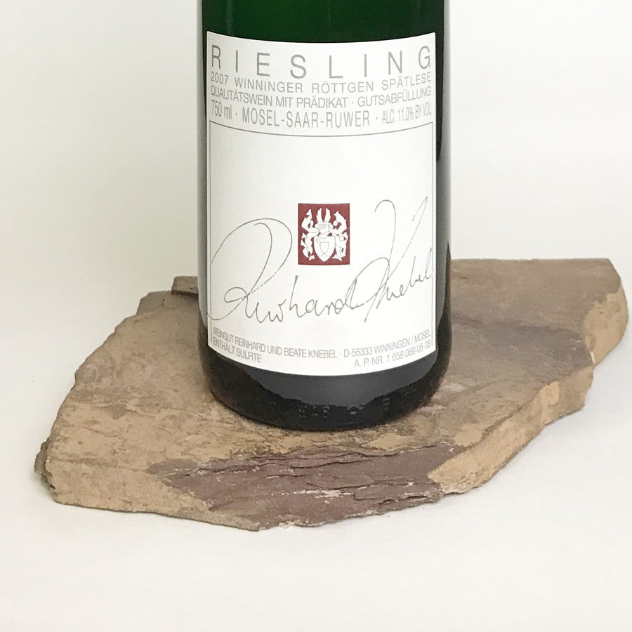 2007 KNEBEL Winningen Röttgen, Riesling Spätlese