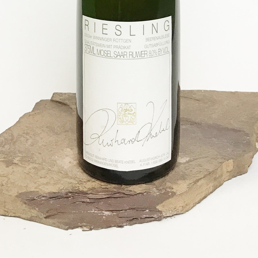 2003 KNEBEL Winningen Röttgen, Riesling Beerenauslese 375 ml