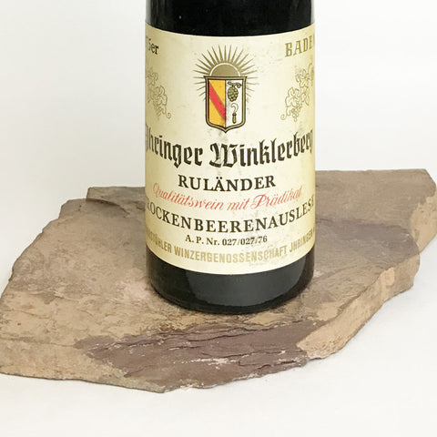1975 BAUM-STORZUM Obrigheim Rosengarten, Ehrenfelser Trockenbeerenauslese (Balz Collection) 350 ml