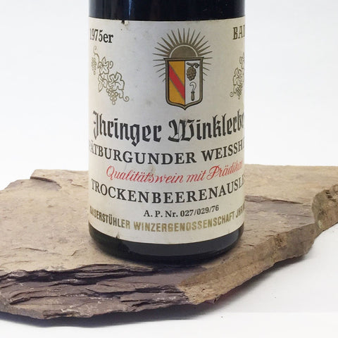 1975 BAUM-STORZUM Obrigheim Rosengarten, Ehrenfelser Trockenbeerenauslese (Balz Collection) 350 ml