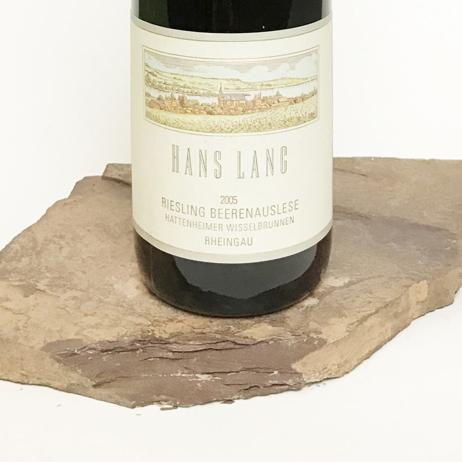 2005 HANS LANG Hattenheim Wisselbrunnen, Riesling Beerenauslese 375 ml