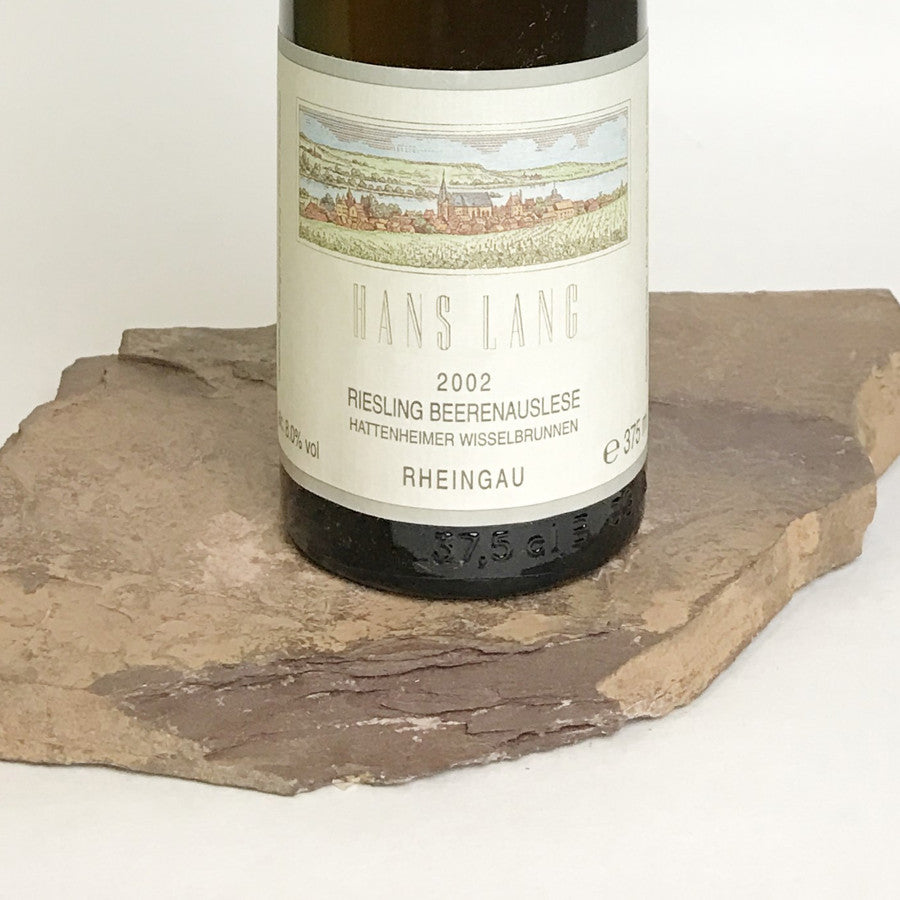 2002 HANS LANG Hattenheim Wisselbrunnen, Riesling Beerenauslese 375 ml