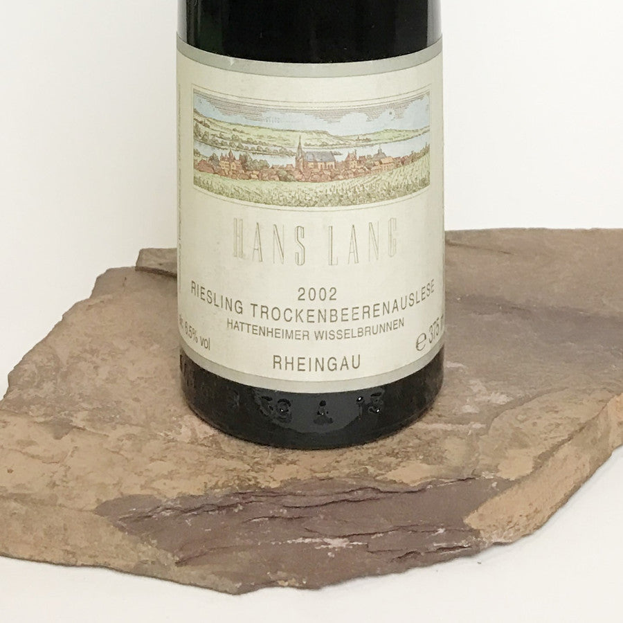 2002 HANS LANG Hattenheim Wisselbrunnen, Riesling Trockenbeerenauslese 375 ml