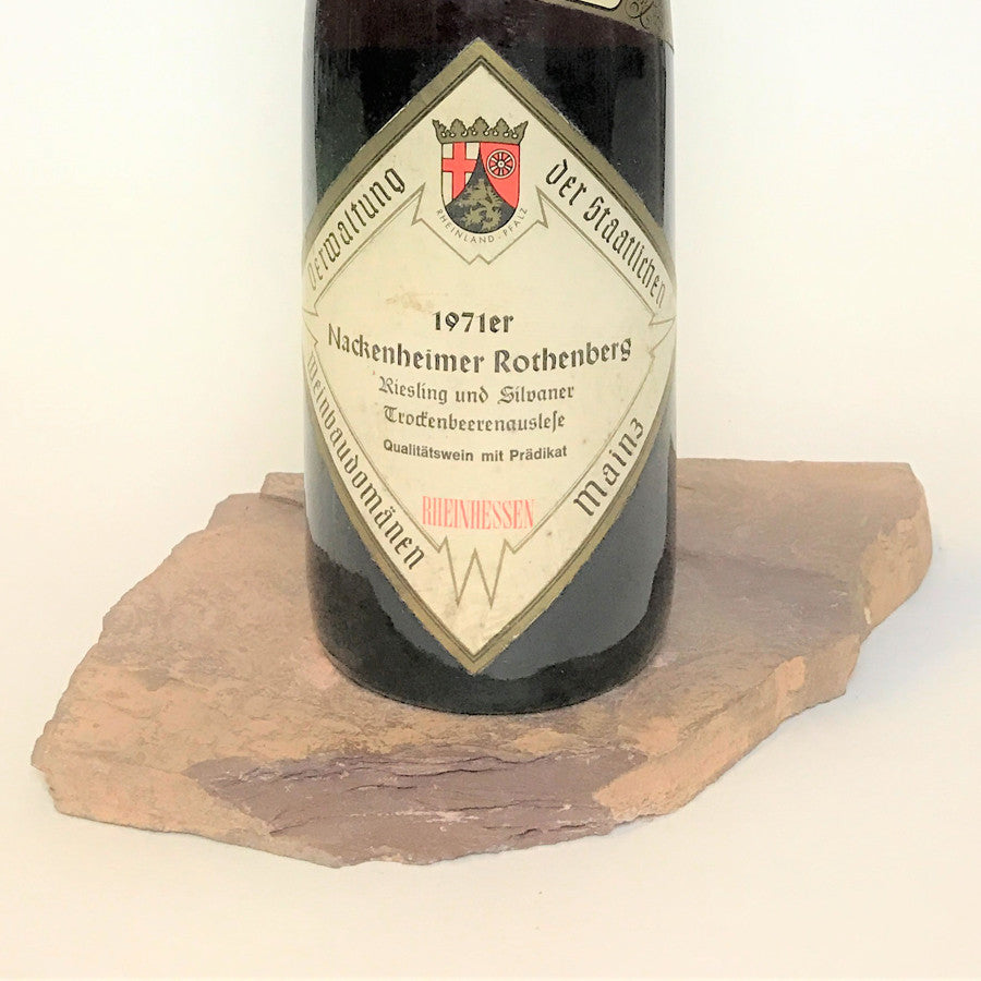 1971 WEINBAUDOMÄNE MAINZ Nackenheim Rothenberg, Riesling and Silvaner Trockenbeerenauslese (Balz...