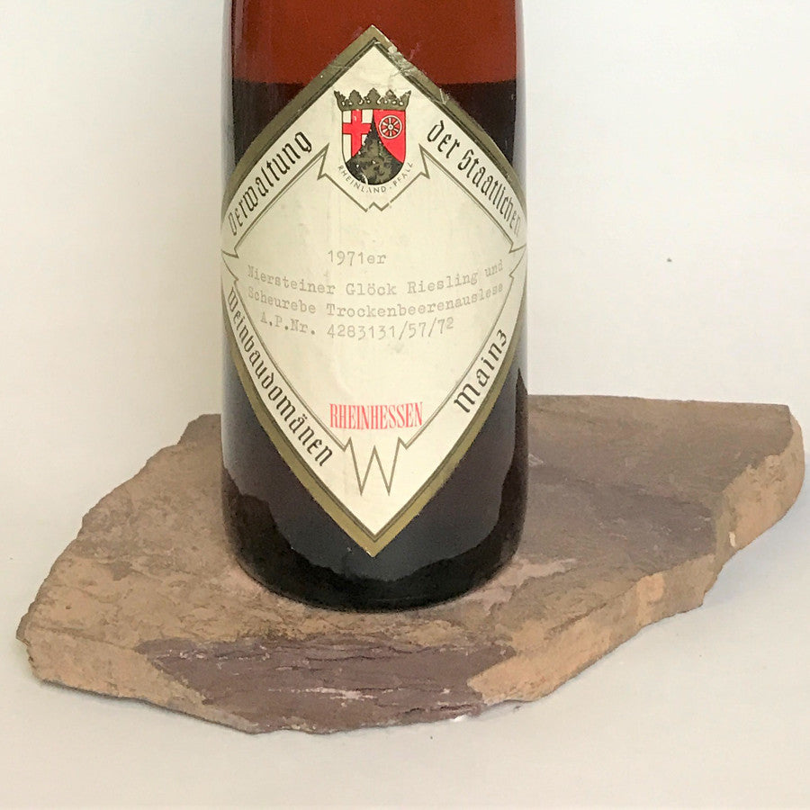 1971 WEINBAUDOMÄNE MAINZ Nierstein Glöck, Riesling and Scheurebe Trockenbeerenauslese (Balz Coll...