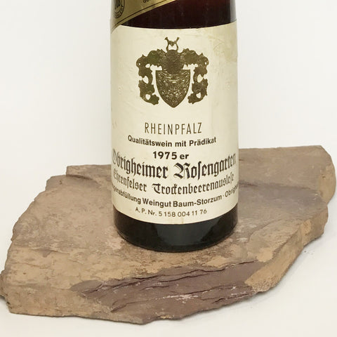 1975 WINZERGENOSSENSCHAFT RHEINFRONT Nierstein Spiegelberg, Ruländer Trockenbeerenauslese (Balz ...