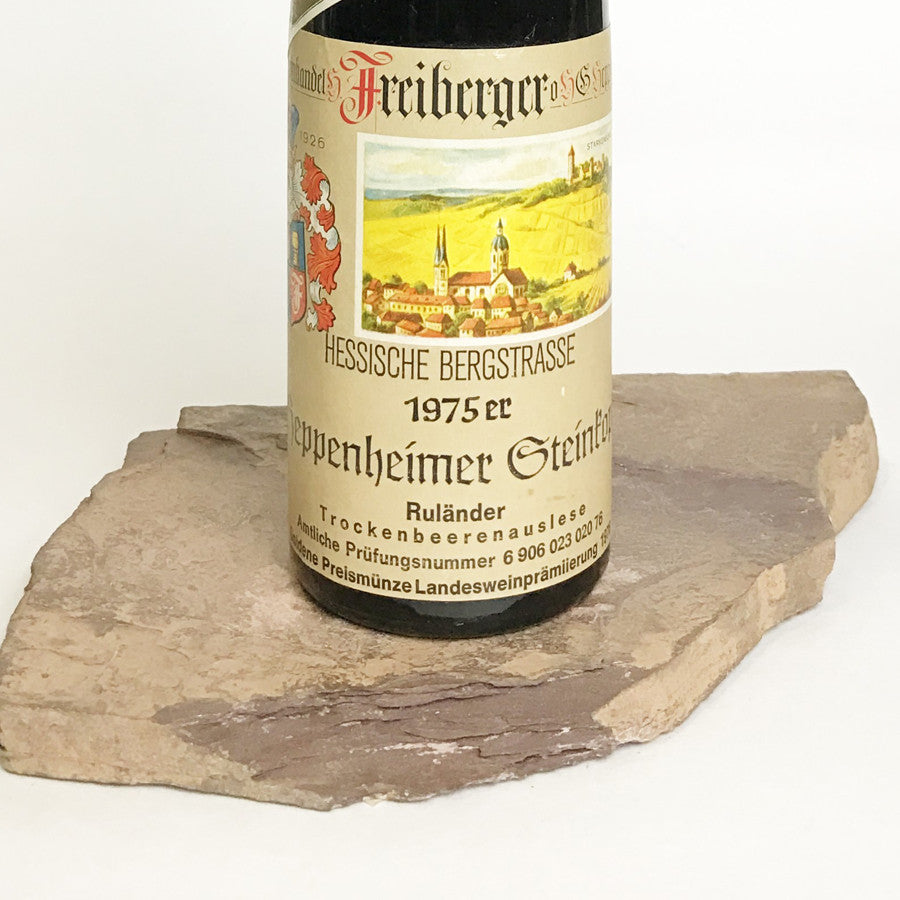 1975 H. FREIBERGER Heppenheim Steinkopf, Ruländer Trockenbeerenauslese (Balz Collection) 350 ml