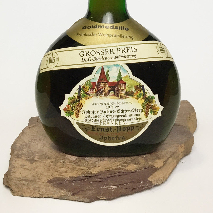 1971 ERNST POPP Iphofen Julius-Echter-Berg, Silvaner Trockenbeerenauslese (Balz Collection) 350 ml