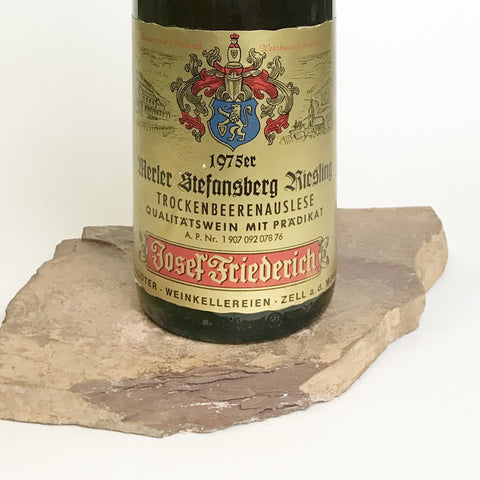 1975 BAUM-STORZUM Obrigheim Rosengarten, Ehrenfelser Trockenbeerenauslese (Balz Collection) 350 ml