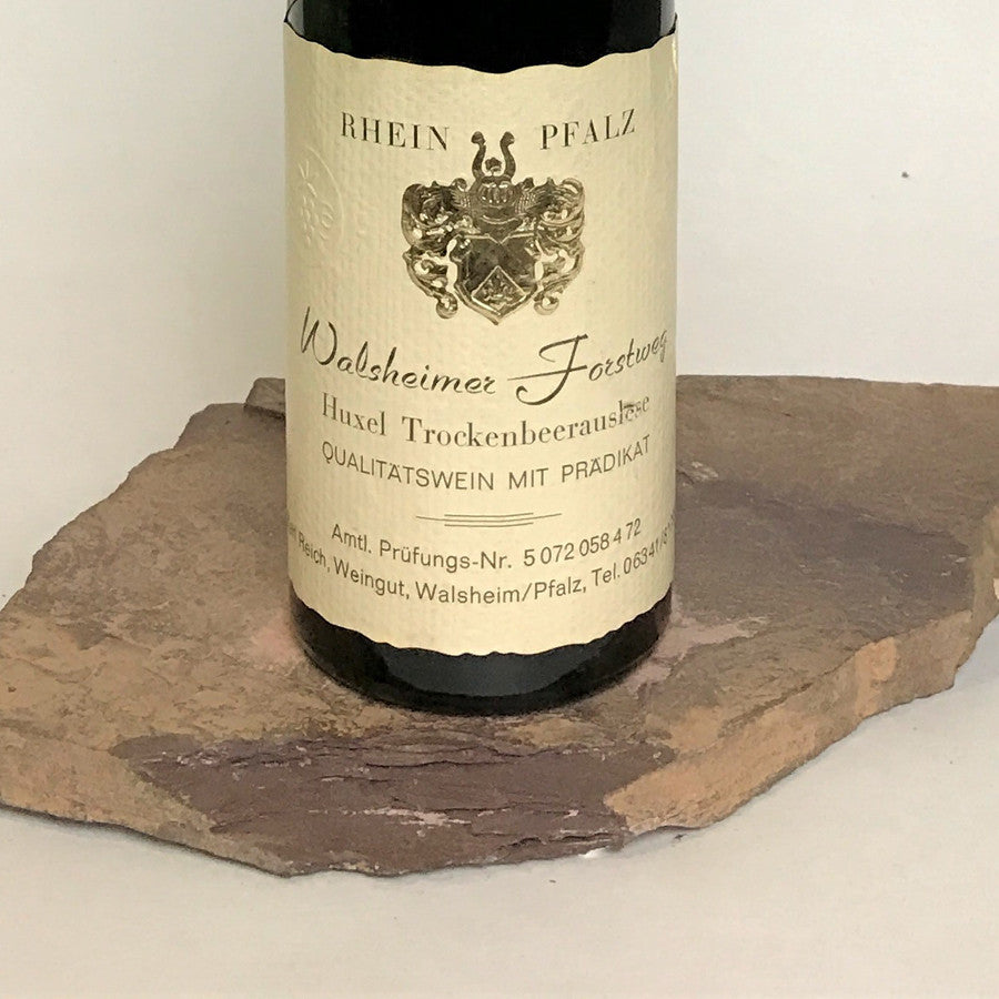 1971 KARL REICH Walsheim Forstweg, Huxelrebe Trockenbeerenauslese (Balz Collection) 350 ml