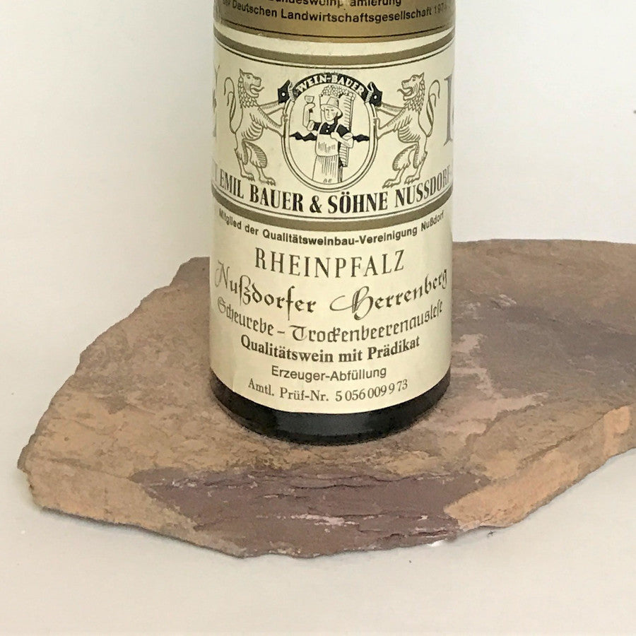 1971 EMIL BAUER Nussdorf Herrenberg, Scheurebe Trockenbeerenauslese (Balz Collection) 350 ml