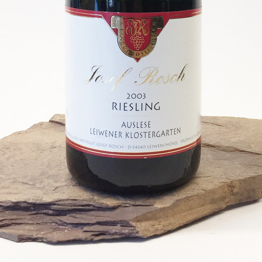 2003 JOSEF ROSCH Leiwen Klostergarten, Riesling Auslese 500 ml
