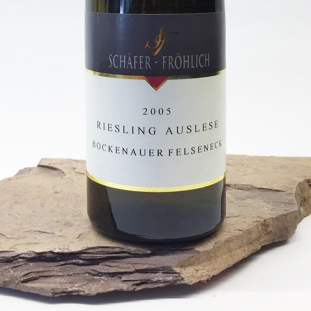 2005 SCHÄFER-FRÖHLICH Bockenau Felseneck, Riesling Auslese 375 ml