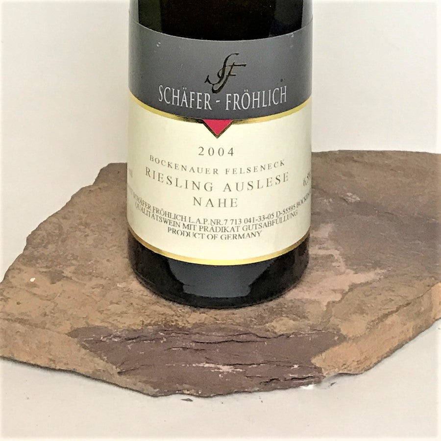 2004 SCHÄFER-FRÖHLICH Bockenau Felseneck, Riesling Auslese Goldkapsel 375 ml