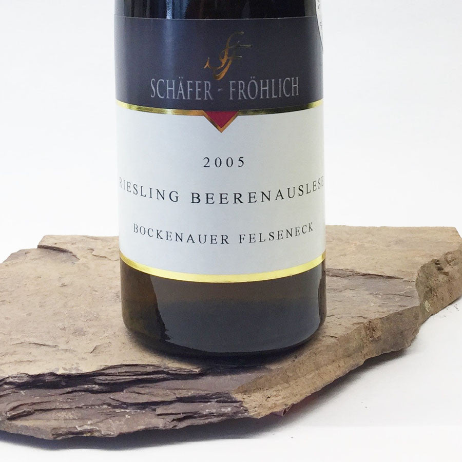 2005 SCHÄFER-FRÖHLICH Bockenau Felseneck, Riesling Beerenauslese Goldkapsel Auction 375 ml