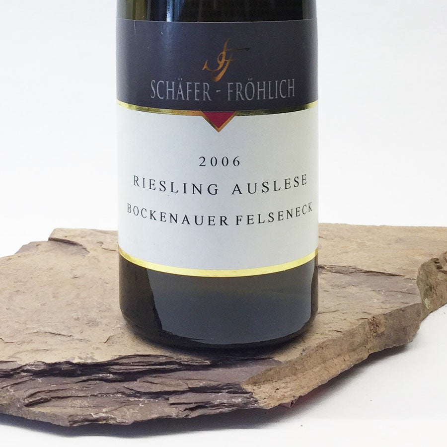 2006 SCHÄFER-FRÖHLICH Bockenau Felseneck, Riesling Auslese Goldkapsel Auction 375 ml