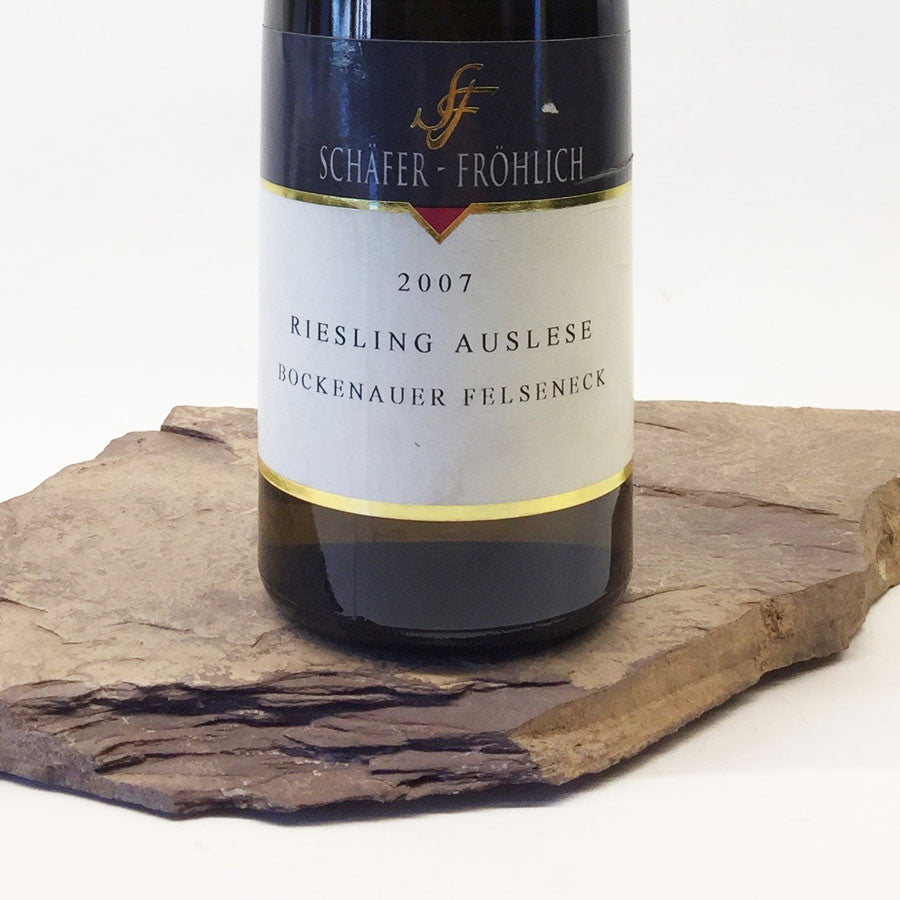 2007 SCHÄFER-FRÖHLICH Bockenau Felseneck, Riesling Auslese Goldkapsel Auction 375 ml