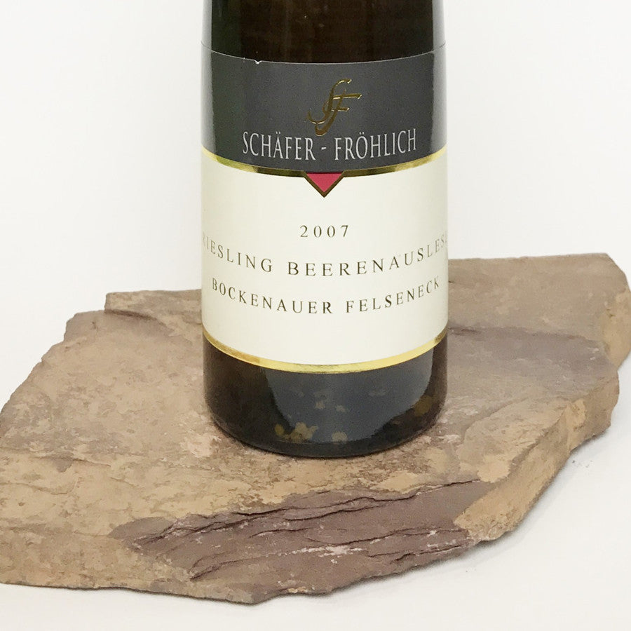 2007 SCHÄFER-FRÖHLICH Bockenau Felseneck, Riesling Beerenauslese Goldkapsel Auction 375 ml