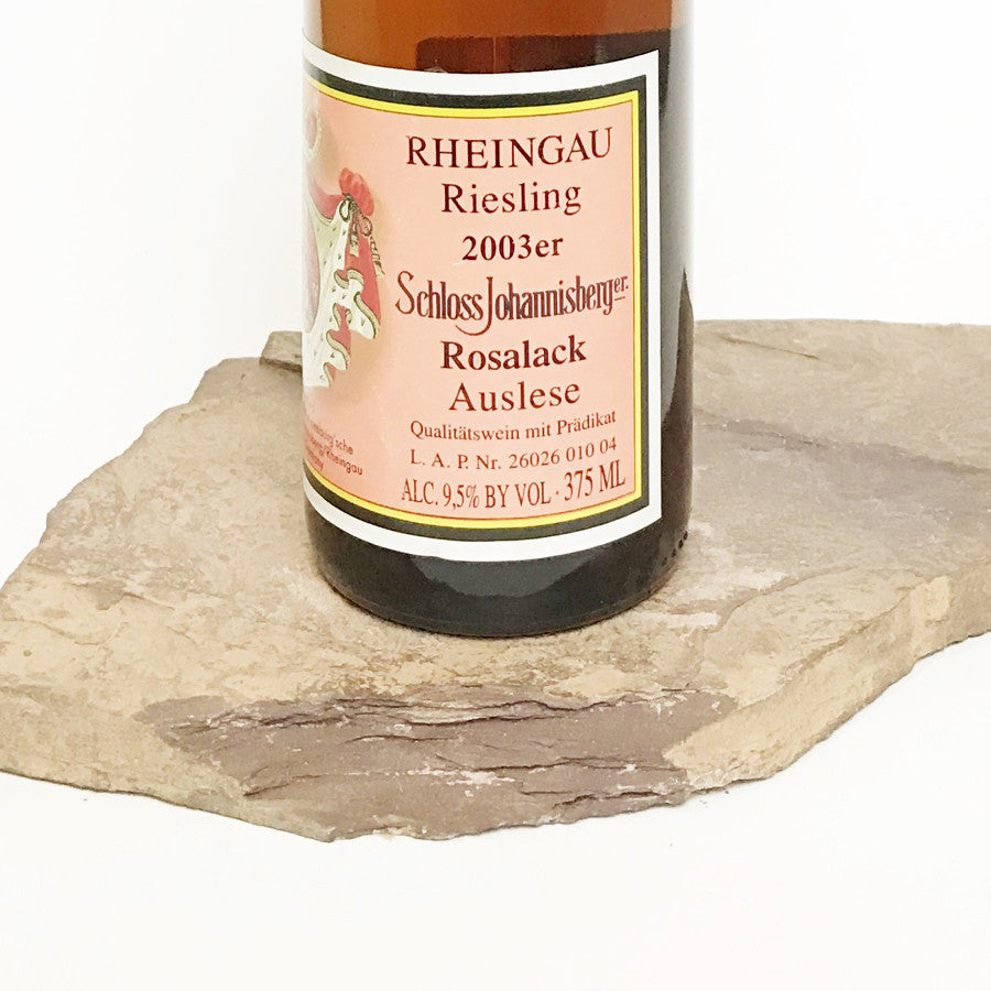 2003 SCHLOSS JOHANNISBERG Rosalack, Riesling Auslese 375 ml
