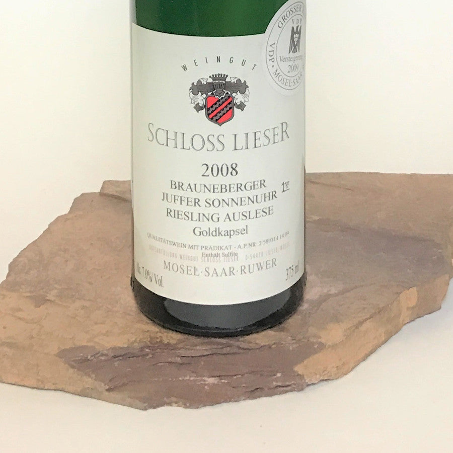 2008 SCHLOSS LIESER Brauneberg Juffer Sonnenuhr, Riesling Auslese Goldkapsel Auction 375 ml