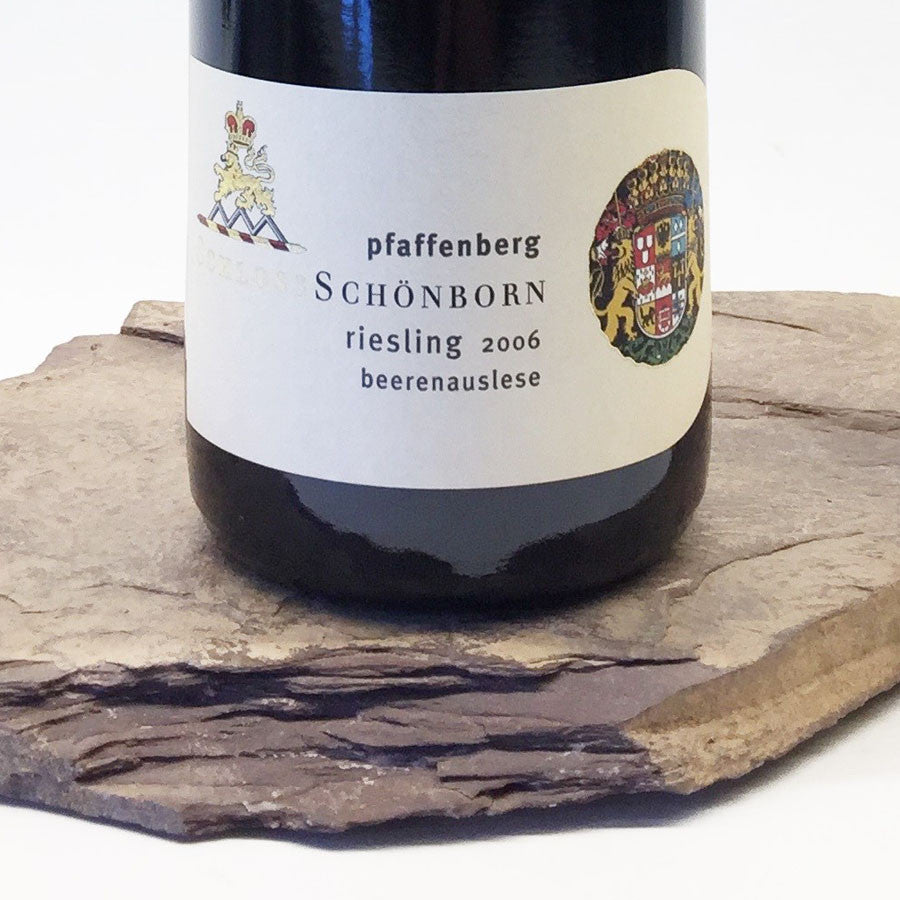 2006 SCHLOSS SCHÖNBORN Hattenheim Pfaffenberg, Riesling Beerenauslese Goldkapsel 375 ml