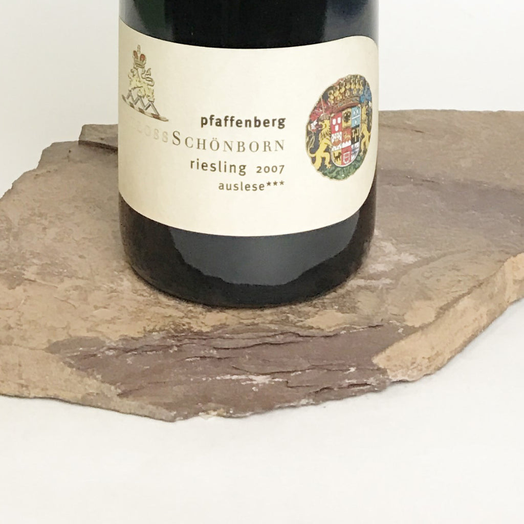 2007 SCHLOSS SCHÖNBORN Hattenheim Pfaffenberg, Riesling Auslese *** Goldkapsel 375 ml