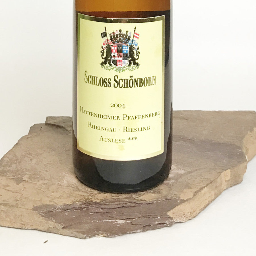 2004 SCHLOSS SCHÖNBORN Hattenheim Pfaffenberg, Riesling Auslese *** Goldkapsel 375 ml
