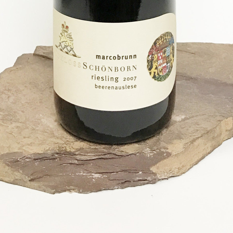 2007 SCHLOSS SCHÖNBORN Erbach Marcobrunn, Riesling Beerenauslese Goldkapsel 375 ml