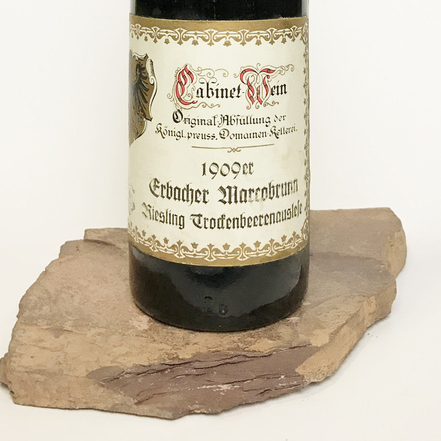 1909 STAATSWEINGÜTER KLOSTER EBERBACH (Königl. preuss. Domainen-Kellerei) Erbach Marcobrunn, Riesling Trockenbeerenauslese