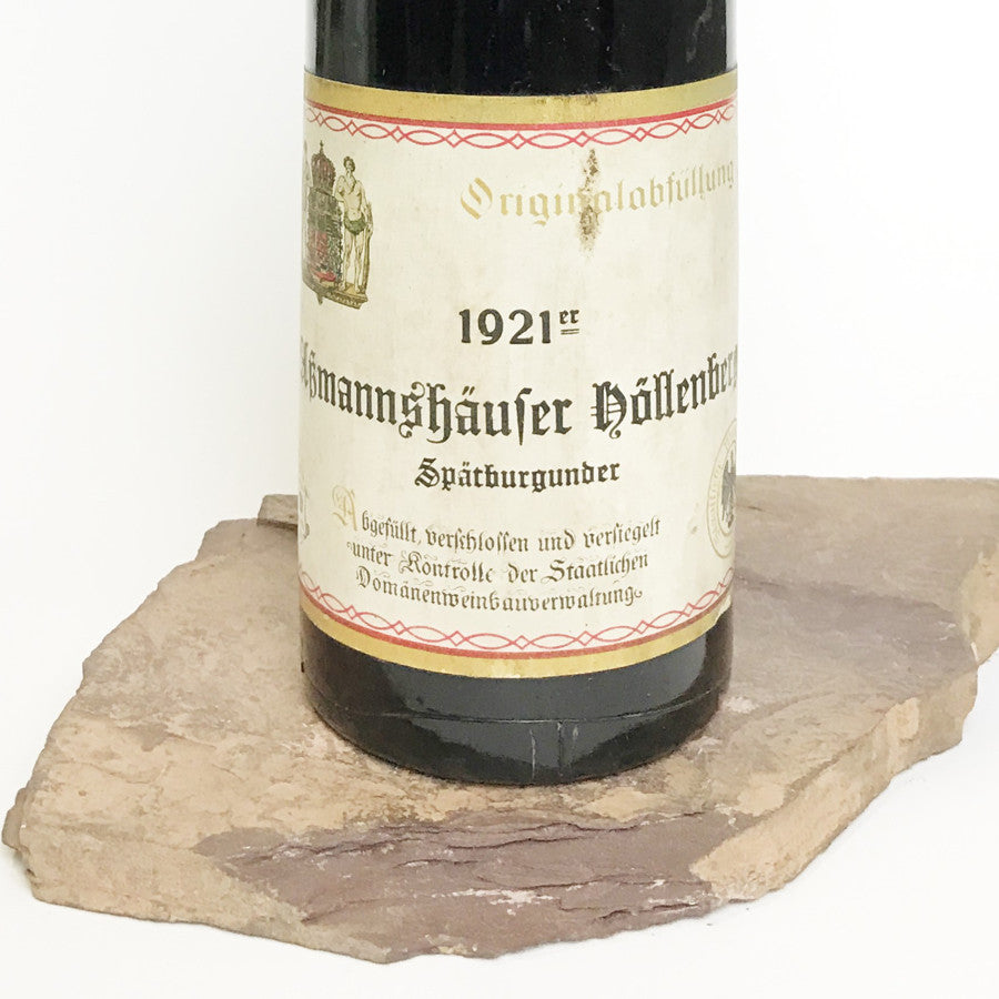 1921 STAATSWEINGÜTER KLOSTER EBERBACH Assmannshausen Höllenberg, Spätburgunder (Pinot Noir)