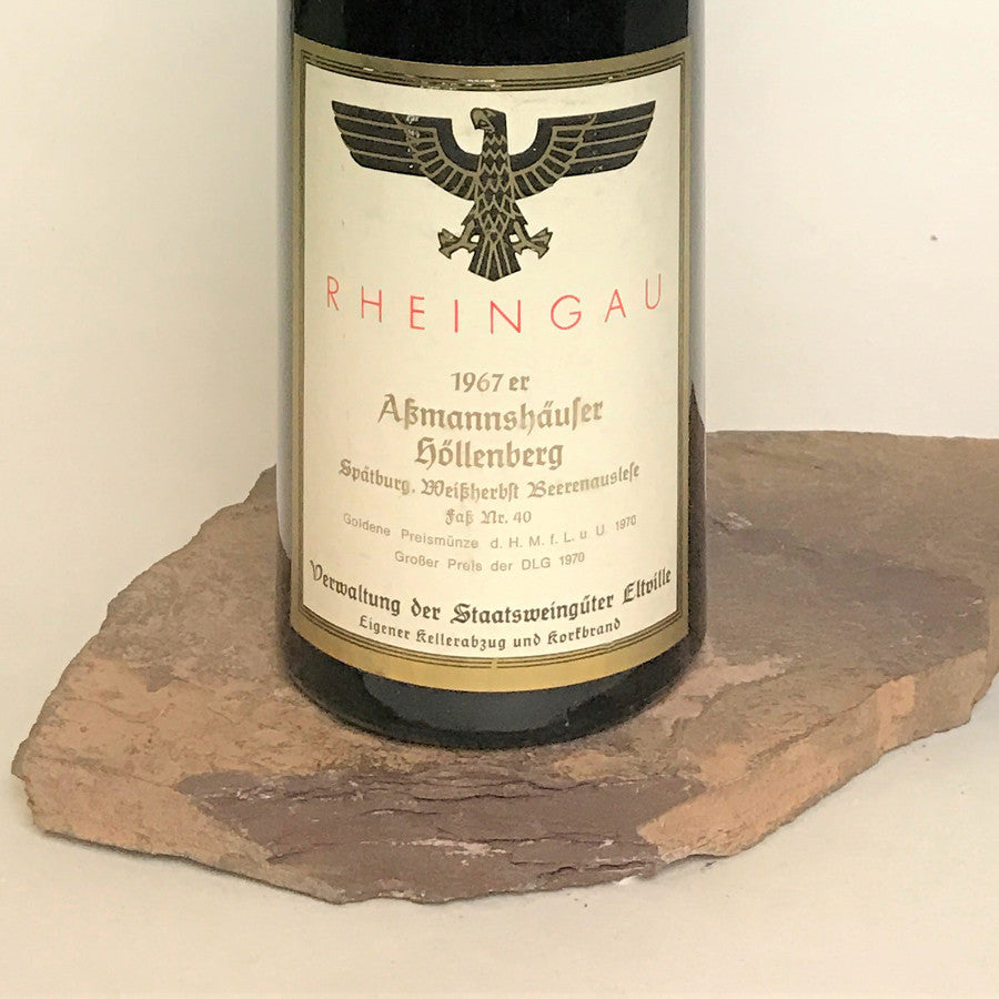 1967 STAATSWEINGÜTER KLOSTER EBERBACH Assmannshausen Höllenberg, Spätburgunder (Pinot Noir) Weissherbst Beerenauslese