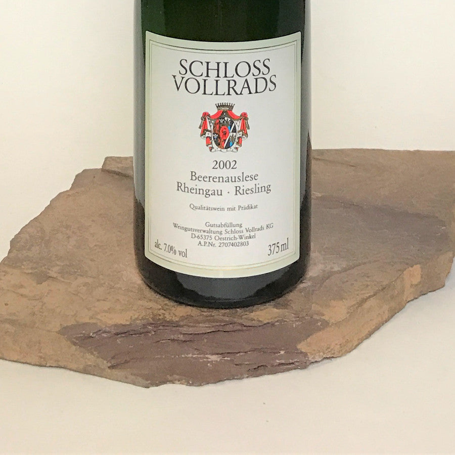 2002 SCHLOSS VOLLRADS Riesling Beerenauslese Goldkapsel 375 ml