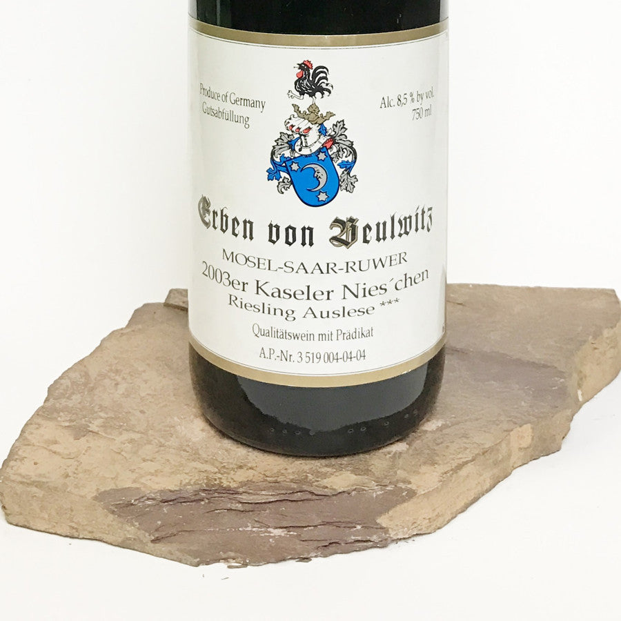 2003 VON BEULWITZ Kasel Nies'chen, Riesling Auslese *** Alte Reben Goldkapsel Auction