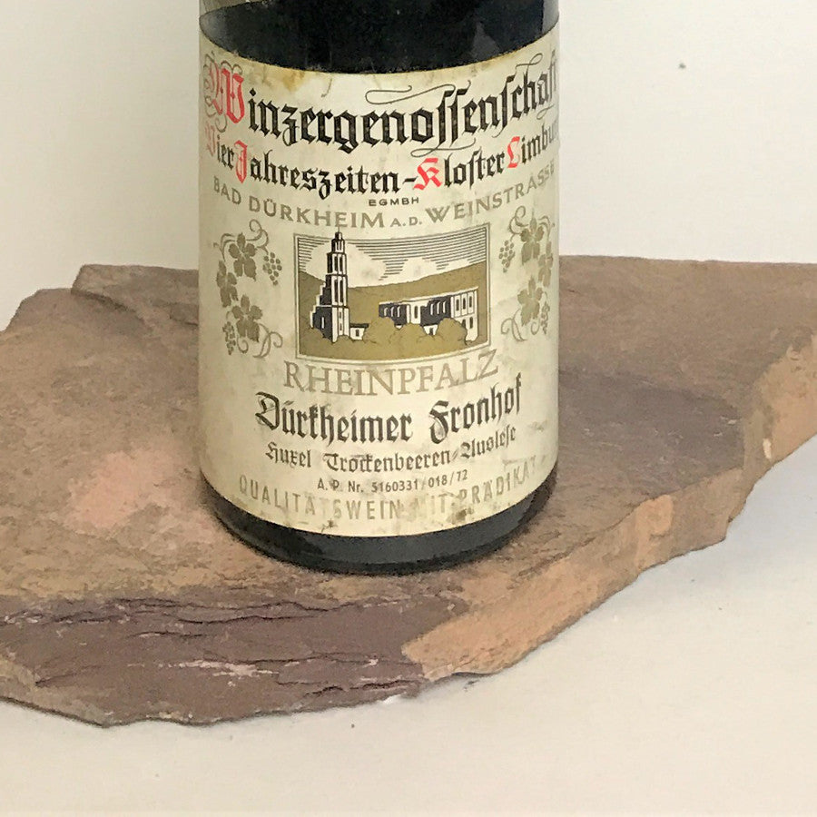 1971 WINZERGENOSSENSCHAFT VIER JAHRESZEITEN Bad Dürkheim Fronhof, Huxelrebe Trockenbeerenauslese...