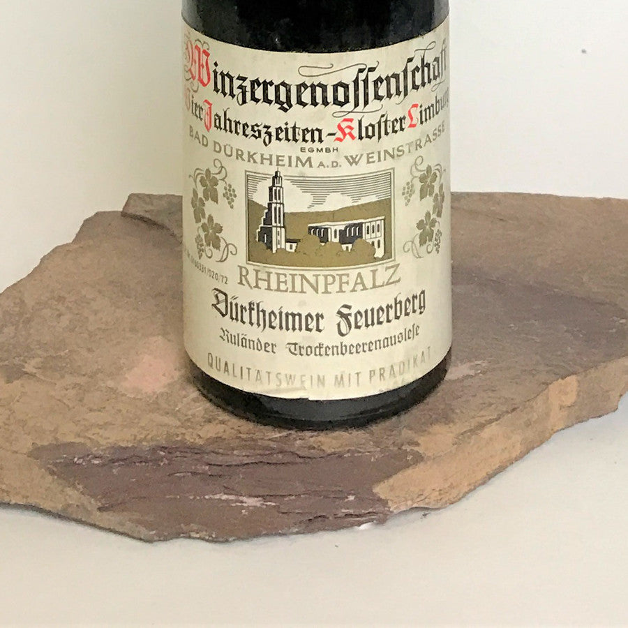 1971 WINZERGENOSSENSCHAFT VIER JAHRESZEITEN Bad Dürkheim Feuerberg, Ruländer Trockenbeerenausles...