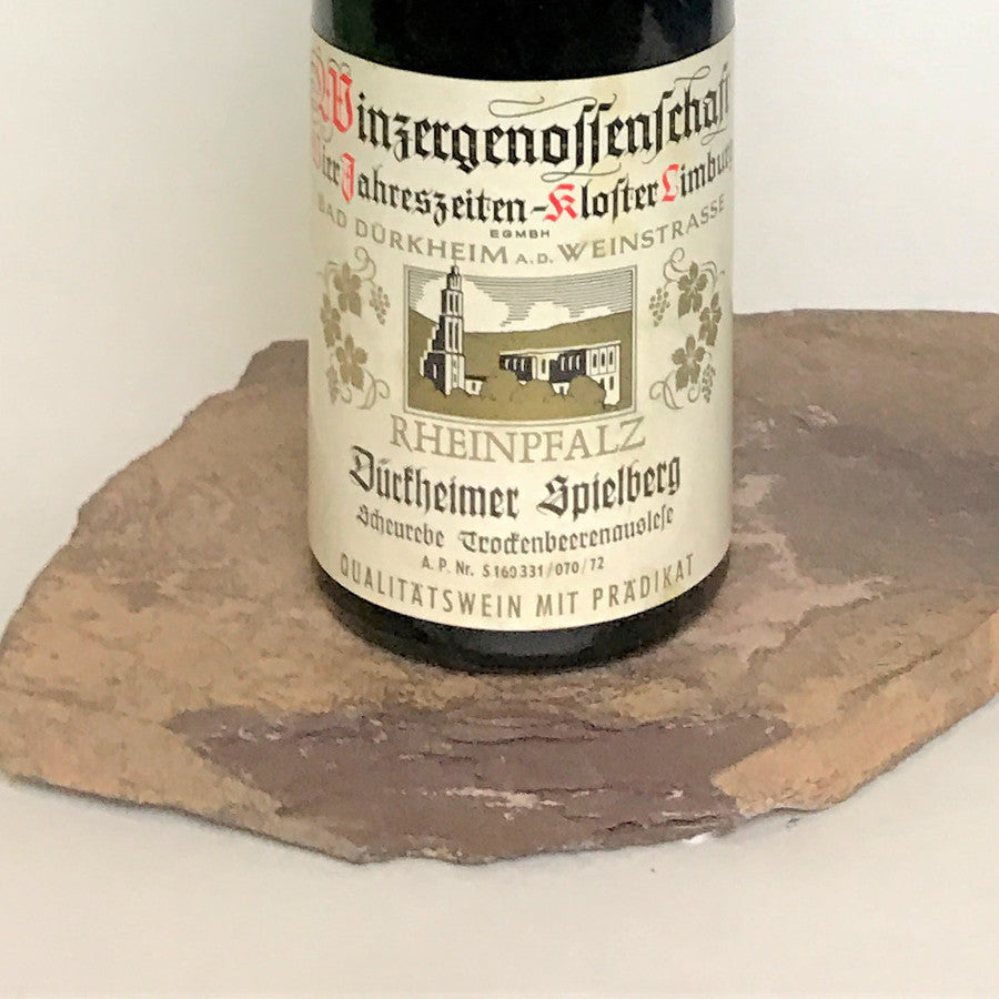 1971 WINZERGENOSSENSCHAFT VIER JAHRESZEITEN Bad Dürkheim Spielberg, Scheurebe Trockenbeerenausle...
