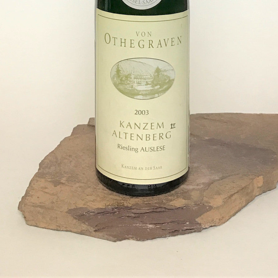 2003 VON OTHEGRAVEN Kanzem Altenberg, Riesling Auslese Auction 375 ml