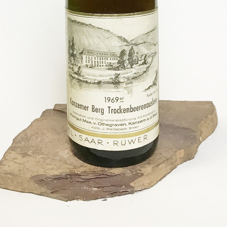 1969 VON OTHEGRAVEN Kanzem Berg, Trockenbeerenauslese Fuder Nr. 34