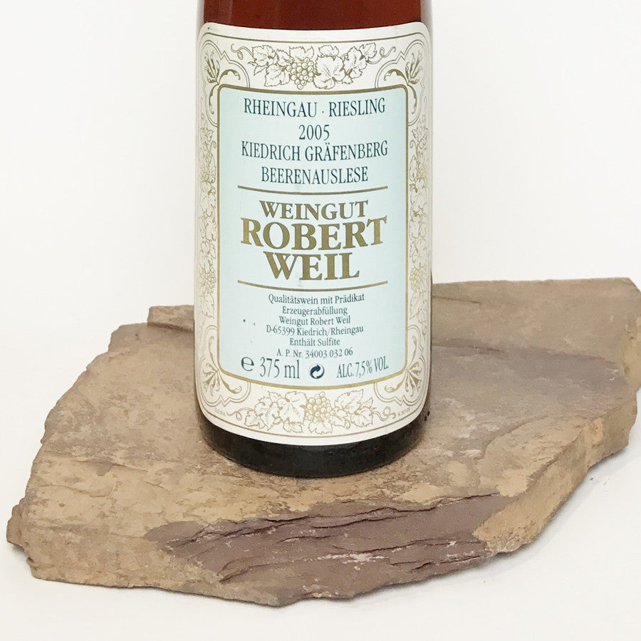 2005 ROBERT WEIL Kiedrich Gräfenberg, Riesling Beerenauslese Goldkapsel Auction 375 ml
