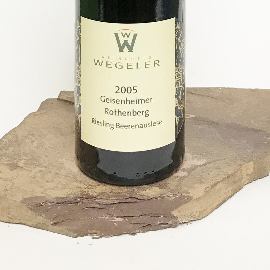 2005 WEGELER Geisenheim Rothenberg, Riesling Beerenauslese 375 ml
