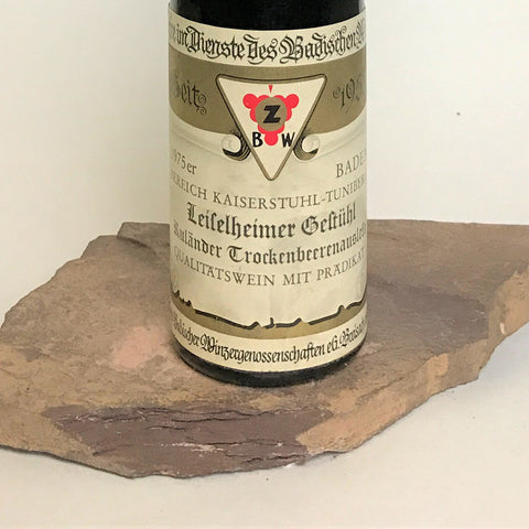 1975 BAUM-STORZUM Obrigheim Rosengarten, Ehrenfelser Trockenbeerenauslese (Balz Collection) 350 ml