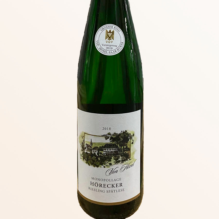 2018 VON HÖVEL Kanzem Hörecker, Riesling Spätlese Auction