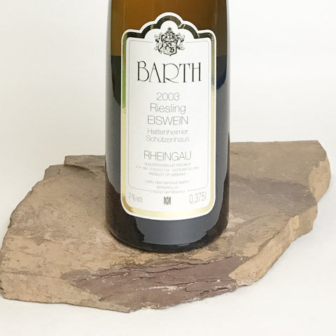 2003 BARTH Hattenheim Wisselbrunnen, Riesling Trockenbeerenauslese Auction 375 ml